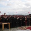 მახათას მთა. ივერიის ყოვლადწმიდა ღვთისმშობლის ხატის სახელობის ტაძრის საძირკვლის კურთხევა